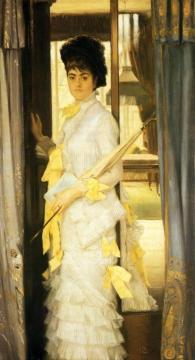 Portrait of Miss Lloye Artwork by James Tissot