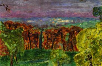 The Woods in Autumn Artwork by Pierre Bonnard