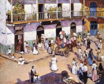 Panama City Plaza Artwork by Alson Skinner Clark