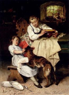 The Unexpected Guest Artwork by Theodore Gerard