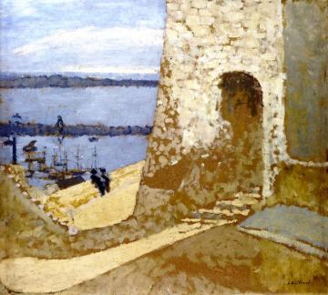 Mont Chevallier at Cannes Artwork by Edouard Vuillard