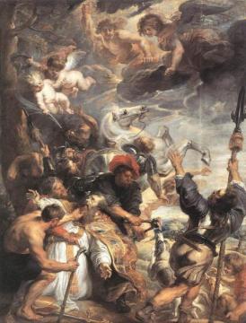 The Martyrdom of St Livinus Artwork by Peter Paul Rubens