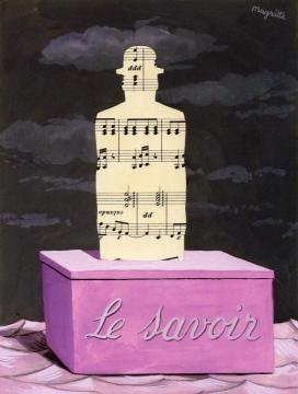 Lusage de la parole Artwork by Rene Magritte