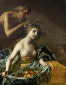 Vertumnus And Pomona Artwork by Paulus Bor