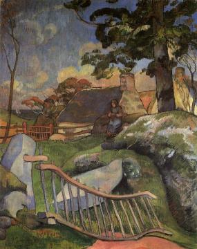The Gate Artwork by Paul Gauguin