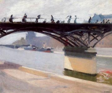 Le Pont Des Arts Artwork by Edward Hopper