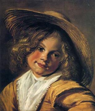 Girl With Straw Hat Artwork by Judith Leyster