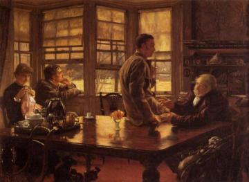 The Prodigal Son In Modern Life: The Departure Artwork by James Tissot