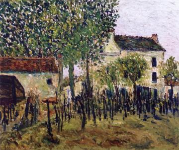 Landscape in Pierrefitte Artwork by Maurice Utrillo