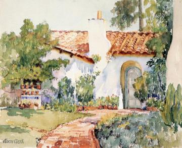 The Artist's Studio Artwork by Alson Skinner Clark