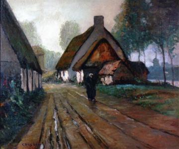 After The Rain, Rysoord, Holland Artwork by Georges Ames Aldrich