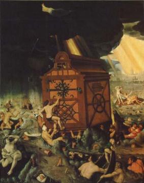 The Flood (die Sintflut) Artwork by Hans Baldung Grien