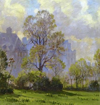 Queen Anne's Gate - St. James' Park Artwork by Anna Mary Richards Brewster