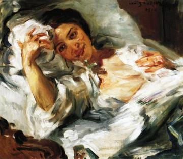 Morning Sun Artwork by Lovis Corinth