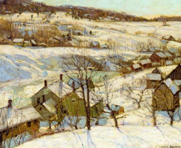 Berkshire Hills, Winter Artwork by George Gardner Symons