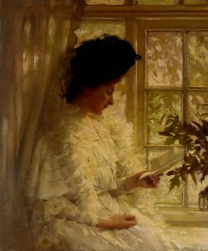 The Letter Artwork by Thomas Benjamin Kennington