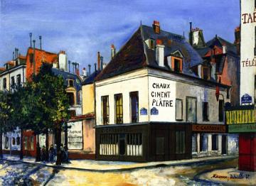La Maison Carbonnel Quai de la Tournelle Artwork by Maurice Utrillo