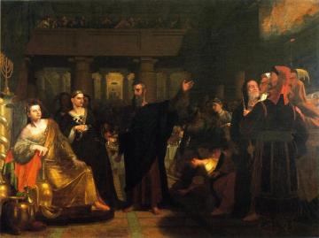 Belshazzar's Feast Artwork by Washington Allston