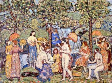 Idyl Artwork by Maurice Prendergast