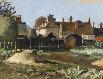 The Allotments Artwork by John Arthur Malcolm Aldridge