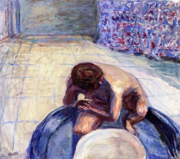 Woman in a Tub Artwork by Pierre Bonnard