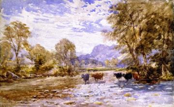 The Vale of Dolwyddelan Artwork by David Cox