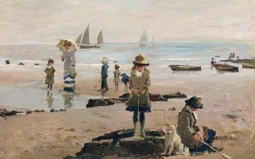 By the Seaside Artwork by Alexander Mark Rossi