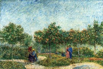 The Voyer D'argenson Park In Asnieres Artwork by Vincent Van Gogh