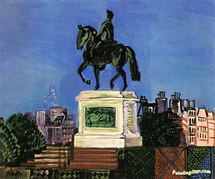 Le Vert Galant Artwork by Raoul Dufy