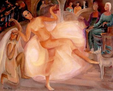 Dancer at the Palais Artwork by Alice Bailly