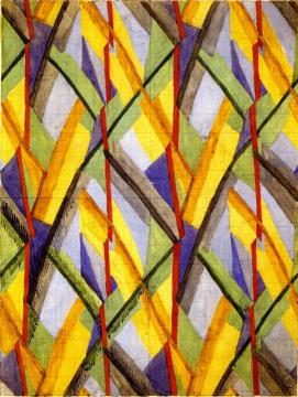 Design for Omega Fabric Artwork by Vanessa Bell