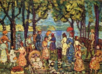 Summer, New England Artwork by Maurice Prendergast