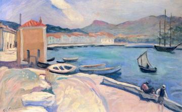 The Port of Cassis Artwork by Charles Camoin