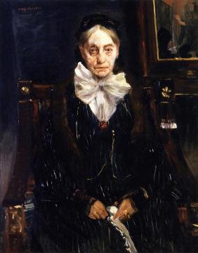 Portrait of Frau Schreiber Artwork by Lovis Corinth