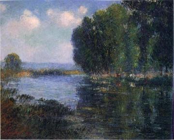 A Bend in the River in Normandy Artwork by Gustave Loiseau