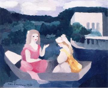 A Boat Ride Artwork by Marie Laurencin