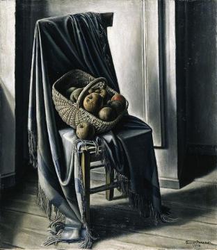 The Basket Artwork by Francois Emile Barraud