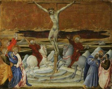 Calvary Artwork by Giovanni di Paolo