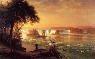 The Falls of St. Anthony Artwork by Albert Bierstadt