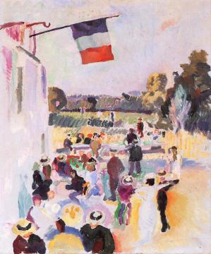 July in Falaise Artwork by Raoul Dufy