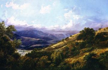 San Anselmo Valley near San Rafael Artwork by William Keith