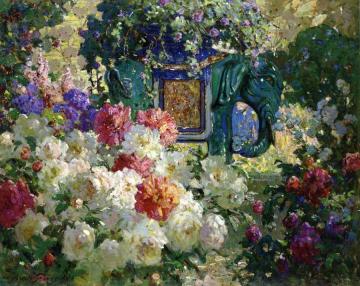 In My Wife's Garden Artwork by Abbott Fuller Graves