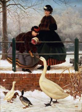 Frozen Out Artwork by George Dunlop Leslie