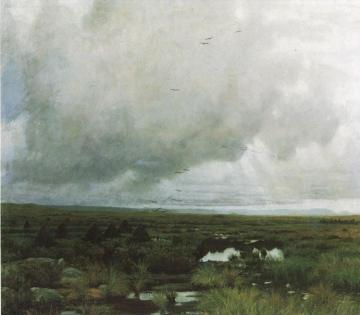 Peat Bog Artwork by Kitty Kielland