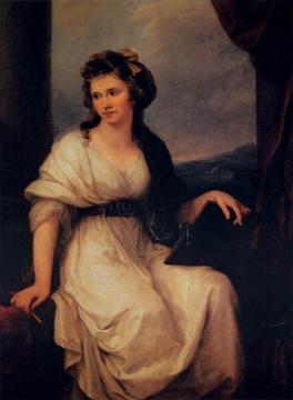 Self-Portrait Artwork by Angelica Kauffmann