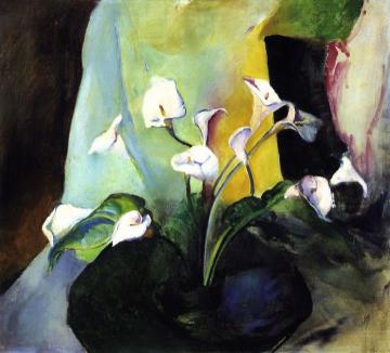 Calla Lilies Artwork by Arthur B. Carles