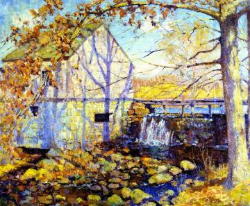 The Old Mill, Old Lyme Artwork by Alson Skinner Clark