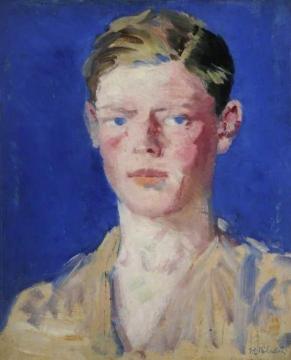 Portrait of a Young Man Artwork by Francis Campbell Boileau Cadell