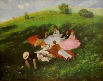 Picnic in May Artwork by Pal Szinyei-Merse