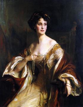 Winifred, Duchess Of Portland Artwork by Philip Alexius de Laszlo